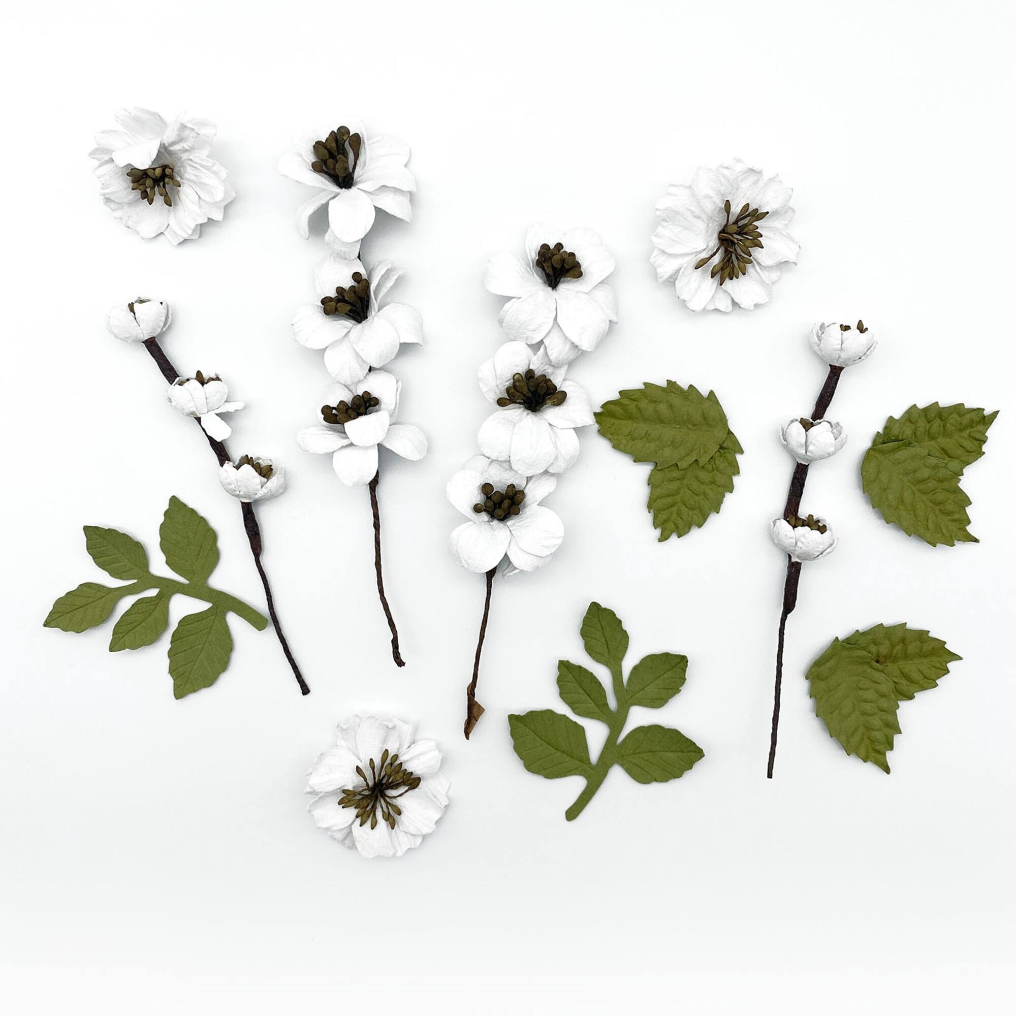 49 And Market Wildflowers Salt Paper Flowers